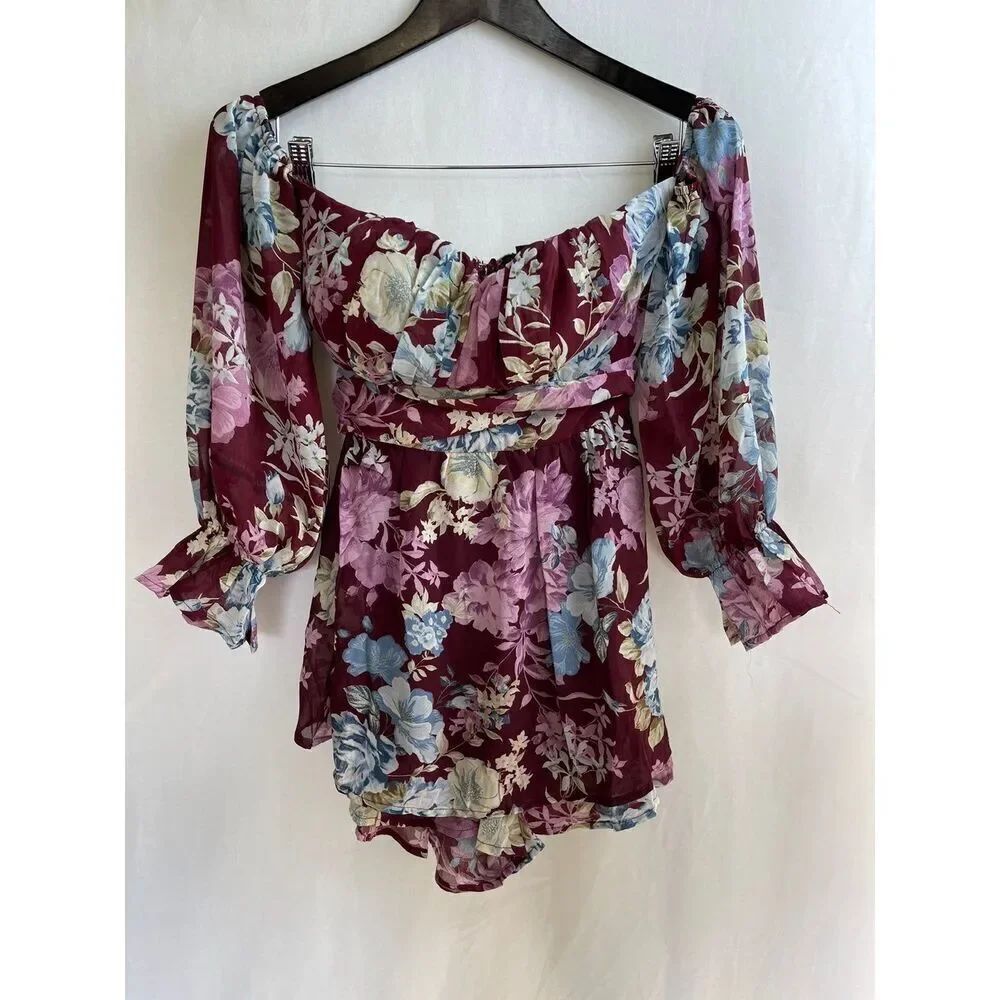 Floral Romper - Picture 12 of 12